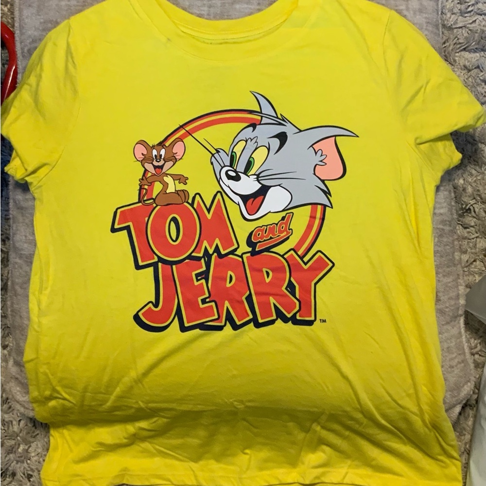 Tom and Jerry Yellow T-Shirt
